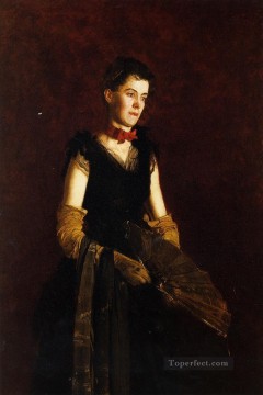 レティシア・ウィルソンの肖像 ジョーダン・リアリズムの肖像 トーマス・イーキンス Oil Paintings